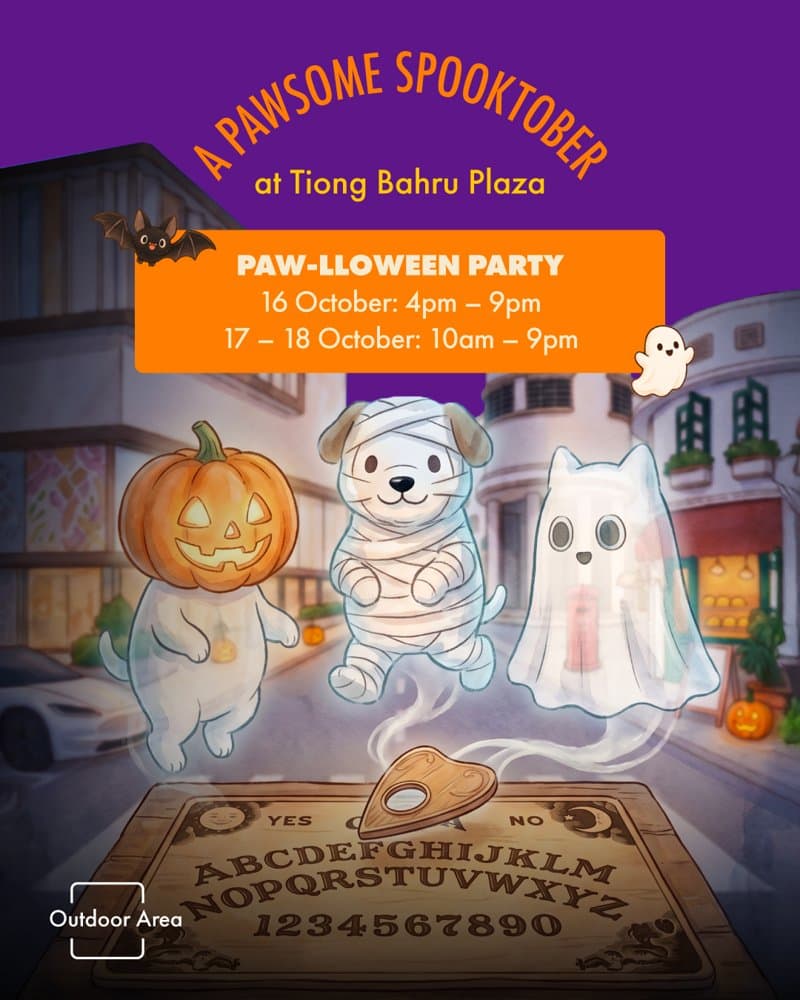 Pawsome Spooktober: Paw-lloween Party poster