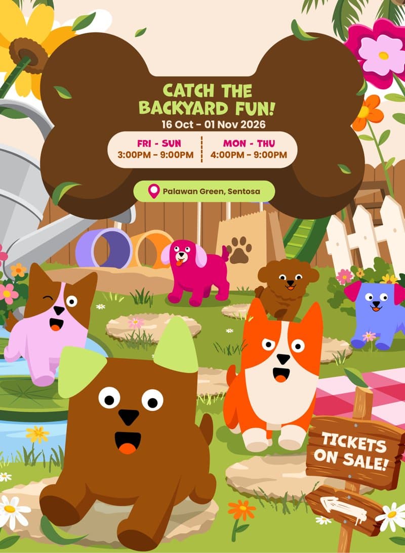 Singapore Dog Festival 2026 poster